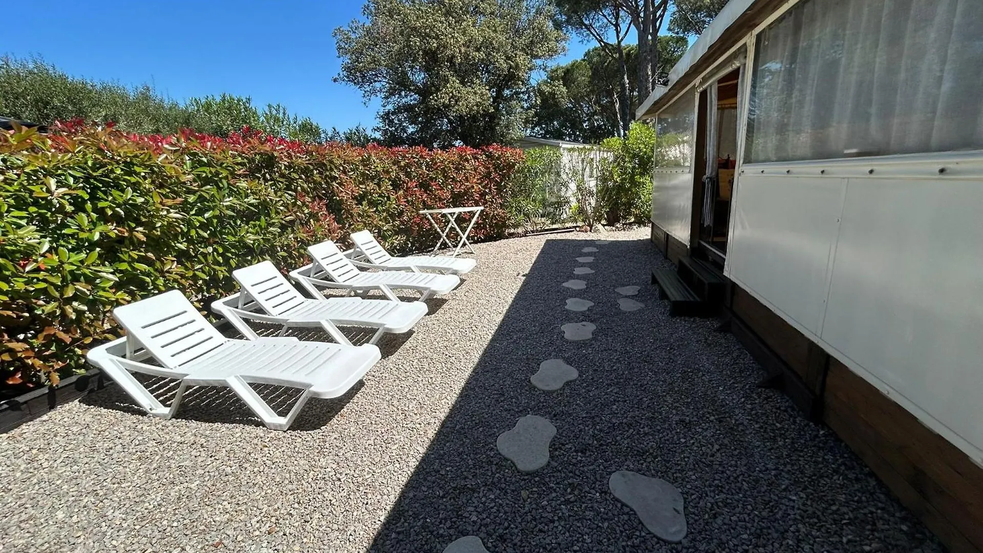 Campsite Mobile-Home Aux Cigales Le Muy 4-6 Personnes,Exterieur Xxl Pergola ,Veranda Salon Jardin France