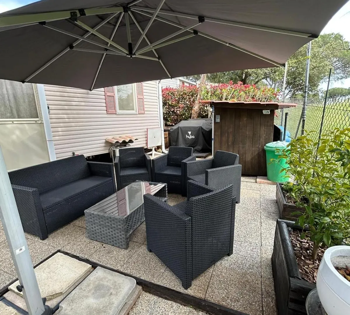 Mobile-Home Aux Cigales Le Muy 4-6 Personnes,Exterieur Xxl Pergola ,Veranda Salon Jardin