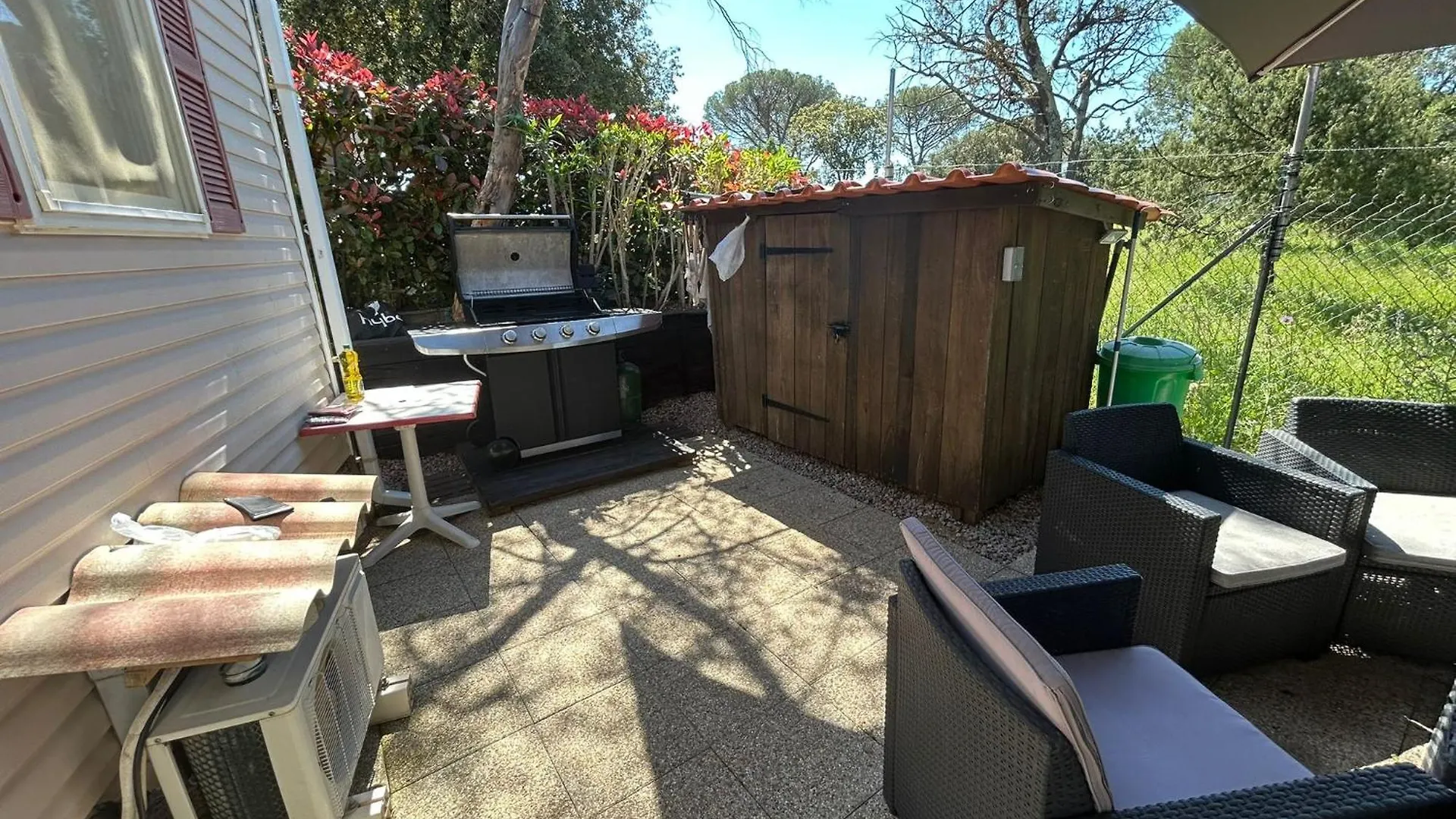 Campsite Mobile-Home Aux Cigales Le Muy 4-6 Personnes,Exterieur Xxl Pergola ,Veranda Salon Jardin